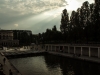 Vue du bassin de la Villettte